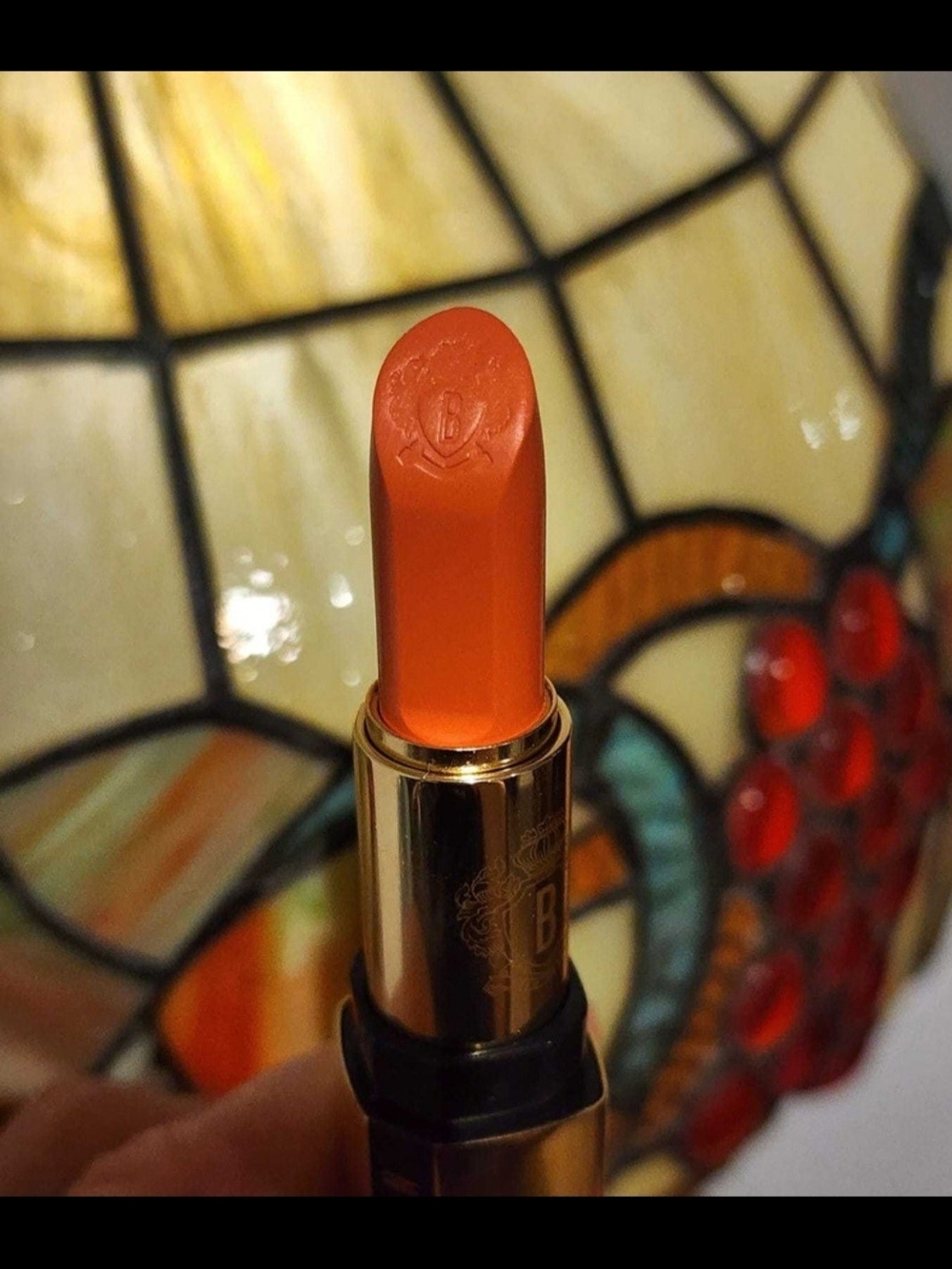 Bobbi Brown Vibrant Orange Cream Lipstick